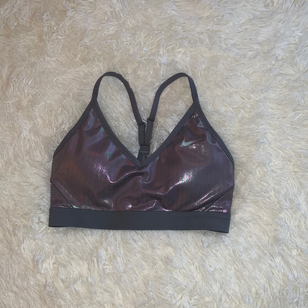 Nike holographic sport bra